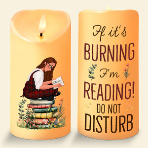 Personalized Gift For Book Lovers LED Candle 01TGDT041224HG - Led Candle - GoDuckee
