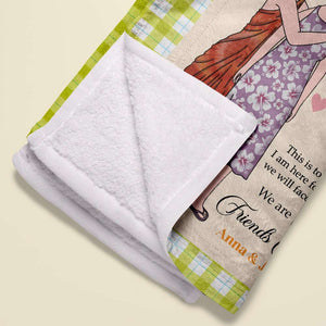 Personalized Gifts For Friend Blanket Best Friends Forever 02ACDT200325HG - Blanket - GoDuckee