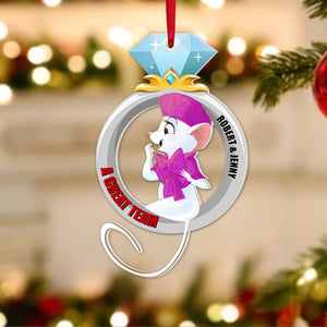 Together We Make A Great Team 03OHPO171023 Personalized Ornament, Christmas Gifts For Couple - Ornament - GoDuckee