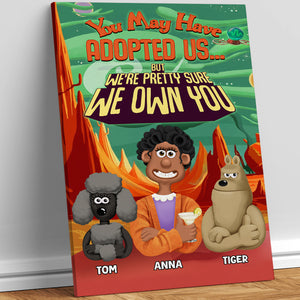 Personalized Funny Gifts For Pet Lovers Canvas Print 01xqtn110225pa - Poster & Canvas - GoDuckee