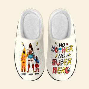 Personalized Gifts For Mom Home Slippers 08OHDT250324PA Mother's Day - Shoes - GoDuckee