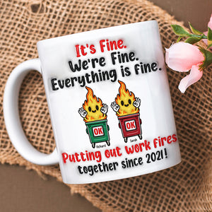 Personalized Gifts For Friends Dumpsters 3D Inflated Coffee Mug 04OHQN121224 - Coffee Mug - GoDuckee