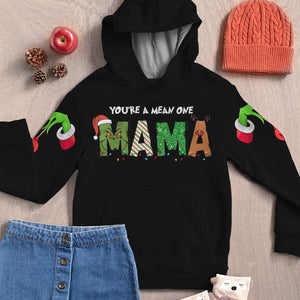 You're A Mean One, Gift For Family, Personalized 3D AOP Shirt, Ornament Custom Name Shirt, Christmas Gift 04NAHN130923 - AOP Products - GoDuckee