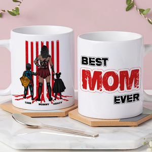 Supes Mom Coffee Mug - Personalized Gifts For Mom 03topu120425hg - Coffee Mug - GoDuckee