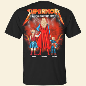 Personalized Gifts For Mom GRER2005 Shirt 03totn080425pa Super Mom - Shirts - GoDuckee