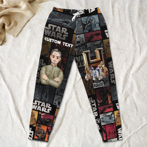 Personalized Gifts For Movie Lovers Sweatpants Custom Letter Alphabet 03XQLU140225HG - Shorts and Pants - GoDuckee