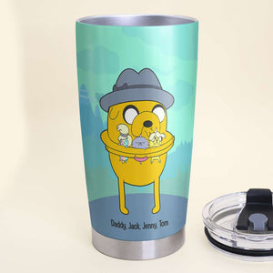 Happy Family Dad 05DNTN230523 Gift For Father's Day, Personalized Tumbler - Tumbler Cup - GoDuckee