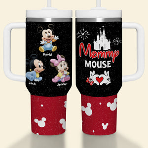 Personalized Gifts For Mom Tumbler Mommy Mouse 03ohtn260324 - Tumbler Cups - GoDuckee