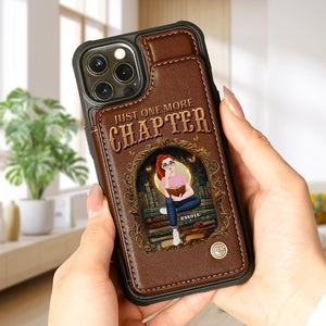 Personalized Gifts For Book Lovers Leather Flip Wallet Phone Case 05tgqn210225pa - Phone Case - GoDuckee