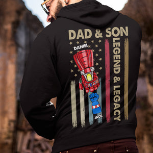 Dad And Kids 04qhhn180523ha Personalized Shirt - Shirts - GoDuckee
