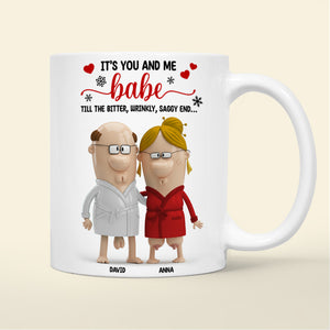 Personalized Funny Christmas Gifts For Old Couple Coffee Mug 05natn241025 - Coffee Mug - GoDuckee