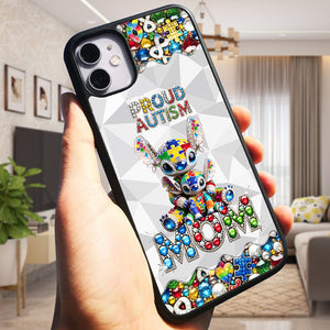Personalized Gifts For Autism Mom Phone Case, Cute Character 01TGMH210325 - Phone Case - GoDuckee