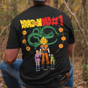 The #1 Dad 02dnqn310523hh Personalized Shirt - Shirts - GoDuckee