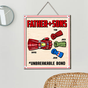 Personalized Gifts For Dad Wood Sign 05ohtn220224 Father's Day - Wood Signs - GoDuckee