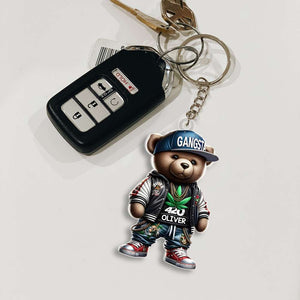 Personalized Gifts For Teddy Bear Lovers Keychain 02TOMH301224 - Keychains - GoDuckee