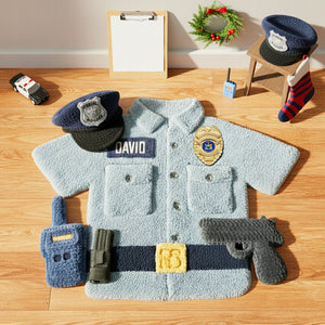Police Uniform Doormat - Personalized Gifts For Police 04tgqn250925 - Doormat - GoDuckee