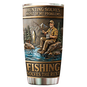 Fishing Tumbler - Custom Photo Gifts For Fishing Lovers 05tyqn020326 - Tumbler Cup - GoDuckee