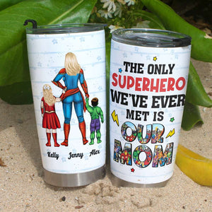 Personalized Gifts For Mom Tumbler Our Super Mom 03nahn070324pa - Tumbler Cups - GoDuckee
