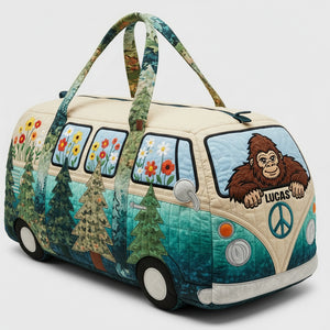 Personalized Gifts For Camping Lovers Quilted Duffle Bag 01PGTN241225 - Quilted Duffle Bag - GoDuckee