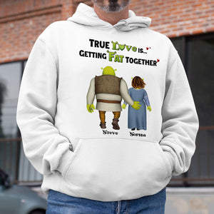 Couple Personalized 03HTPO220623HH T-shirt - Hoodie - Sweatshirt - Shirts - GoDuckee