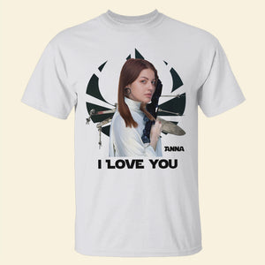 I Love You - I Know, Funny Custom Couple Face Shirt, Gift For Couple - Shirts - GoDuckee