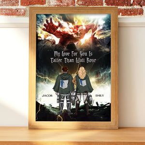 Personalized Gifts For Couple Canvas Print My Love For You 01hupu010224hh - Canvas Print - GoDuckee