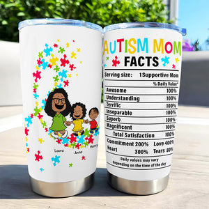 Personalized Gifts For Autism Mom Tumbler Autistic Kids 01TOQN110325HH - Tumbler Cup - GoDuckee