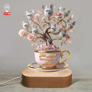 Magic Mouse Mom LED Light Personalized Gifts For Mom 04tgtn220425 - Led Night Light - GoDuckee