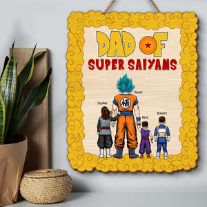 Strong Dad Personalized Wood Sign -04qhqn020623hh - Wood Sign - GoDuckee