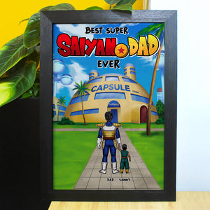 Best Dad Ever, Personalized Canvas Poster, Gift For Dads, 01huhu010623hh - Poster & Canvas - GoDuckee