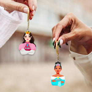 Personalized Gifts For Game Lovers Keychain 033qhhu180125pa Game Characters - Keychains - GoDuckee