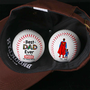 Personalized Gift For Dad Baseball Father's Day Super Dad 04ACHU020425PA - Baseball - GoDuckee