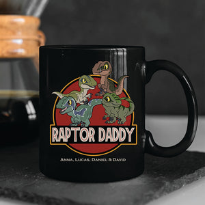 Dad Raptor Daddy 05huhu310523 Personalized Coffee Mug - Coffee Mug - GoDuckee