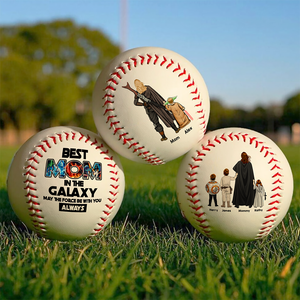 Personalized Gift For Mom Baseball Mother's Day - Best Mom In The Galaxy 061ACHU050425HHHG - Baseball - GoDuckee