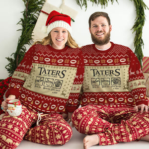 Gift For Movie Fans, Personalized Knitted Ugly Sweater, TV Series Fan Sweater, Christmas Gift 01HUXX280923 - AOP Products - GoDuckee