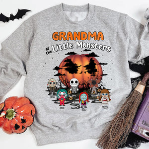 Family Of The Little Monsters, Gift For Family, Personalized Shirt, Horror Movie Kids Shirt, Halloween Gift 01HUHU280723HA - Shirts - GoDuckee
