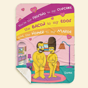 Personalized Gifts For Couple Blanket 04KADT020724HG - Blanket - GoDuckee