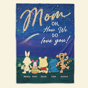 Personalized Gifts For Mom Blanket We Do Love You 03htpu010224 - Blankets - GoDuckee