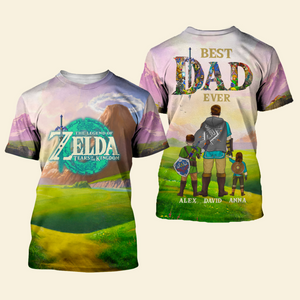 Personalized Gifts For Dad 3D Shirt 07qhdt010524hg Father's Day Gift - 3D Shirts - GoDuckee