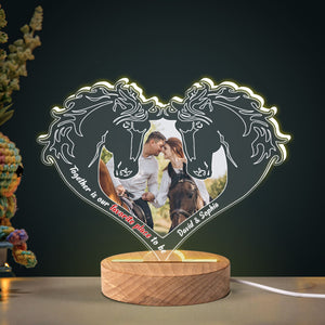 Couple, Together Is Our Favorite Place To Be, Personalized 3D Led Light, Valentine Gift, Couple Gift, 03OHPO211223 - Led Night Light - GoDuckee