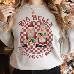 Big Bells- Personalized Sweatshirt-Gift For Him/ Gift For Her-Christmas Gift- Couple Sweatshirt - Shirts - GoDuckee