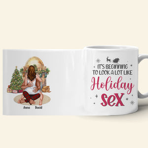It's Beginning To Look A Lot Like Holiday Personalized Coffee Mug 01TOTN310823HH - Coffee Mug - GoDuckee