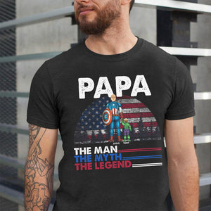 Father, The Best Dad, Personalized Shirt, Gifts For Dad, 05OHPO020523TM - Shirts - GoDuckee