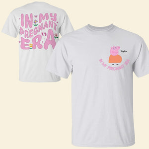 Personalized Gifts For Pregnant Mom Shirt 05natn100325 In My Pregnant Era - Shirts - GoDuckee
