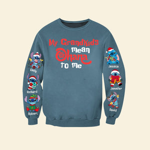 Grandparents-Personalized 3D AOP Shirt 3DAP-03htqn011123 - AOP Products - GoDuckee