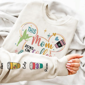 Personalized Gifts For Mom 3D Shirt This Mom Runs On Coffee Magic 07NAHN150324 - 3D Shirts - GoDuckee