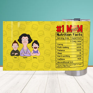 Personalized Gifts For Mom Tumbler 01totn170325hg #1 Mom - Tumbler Cup - GoDuckee
