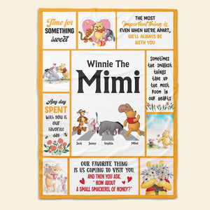 Personalized Gifts For Grandma Blanket 05httn010424 Mother's Day - Blankets - GoDuckee