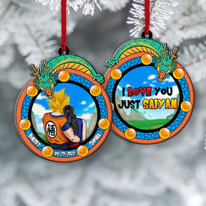 Couple, I Love You, Personalized Ornament, Christmas Gifts For Couple, 02HUPO080923HH - Ornament - GoDuckee