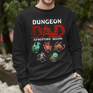 Personalized Gifts For Dad Shirt Adventure Begins 04naqn190224 - 2D Shirts - GoDuckee